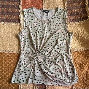 DKNY sleeveless blouse